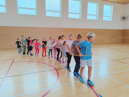 První sportovní kroužek letošního roku