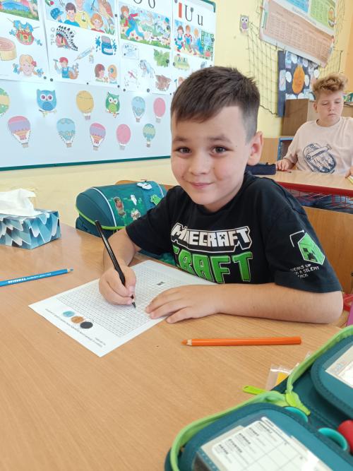 První školní týden našich nejmenších 